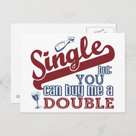 Single-Postkarte Postkarte (Vorne/Hinten)