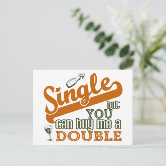 Single-Postkarte Postkarte (Stehend Vorderseite)