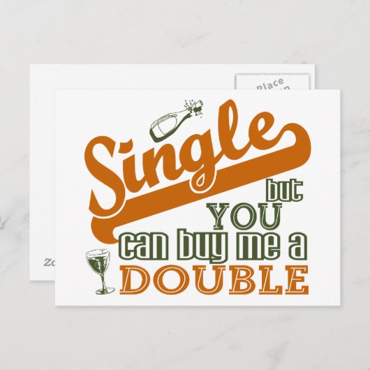 Single-Postkarte Postkarte (Vorne/Hinten)