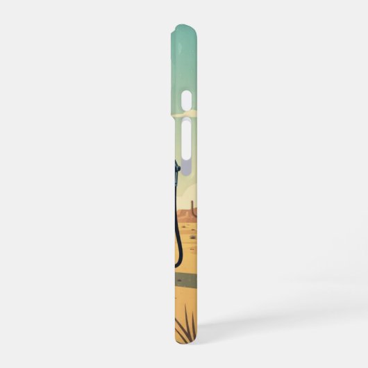 Single Pump Stop iPhone 16 Hülle (Linke Seite)