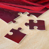 Single Red Rose in full Bloom Puzzle (Seite)