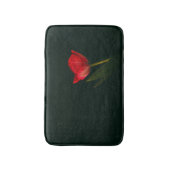 Single Red Tulip Badematte (Vorderseite Vertikal)