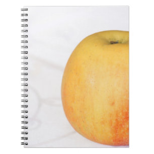 Single reifer Apfel Notizblock