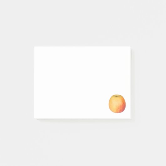Single reifer Apfel Post-it Klebezettel (Vorderseite)
