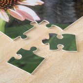 Single Rosa Blume im Gartenpuzzle Puzzle (Seite)