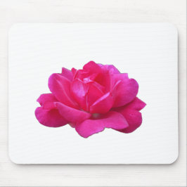 Single Rosa Blume Mousepad