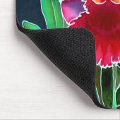 Single-rosa Orchidee Mousepad (Ecke)