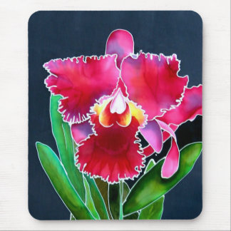 Single-rosa Orchidee Mousepad