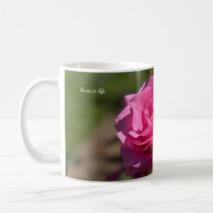 Single Rosa Rose Kaffeetasse