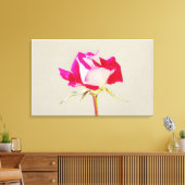 Single Rose Fotografie Leinwanddruck (Insitu (Wohnzimmer))