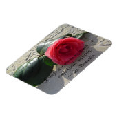 Single Rose Magnet (Linke Seite)