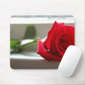 Single-Rose Mousepad (Mit Mouse)