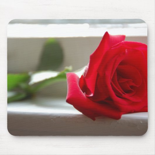 Single-Rose Mousepad (Vorne)