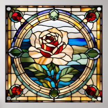 Single-Rose zum Herunterladen von gefestigten Glas