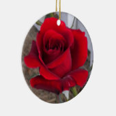 Single-Rosen-Verzierung Keramikornament (Rechts)