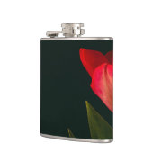 Single-Rot-Tulpe Flachmann (Links)