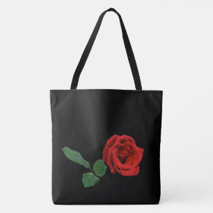 Single Rote Rose Garden Blume Florenz Tasche