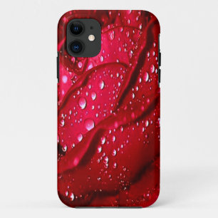 Single-Rote Rose im Rain iPhone SE/5/5 Case-Mate iPhone Hülle