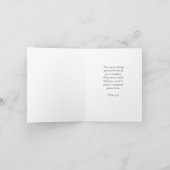 Single Rote Rose Mama Card Karte (Innenseite)