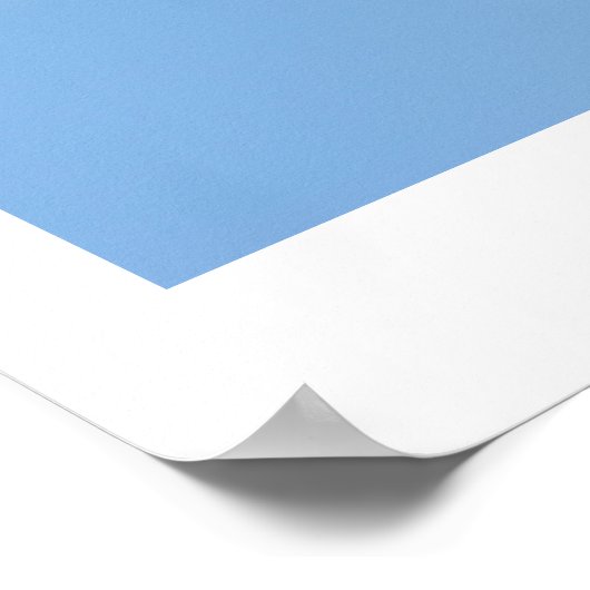 Single Rote Rose Poster (Ecke)