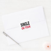 Single Runder Aufkleber (Umschlag)