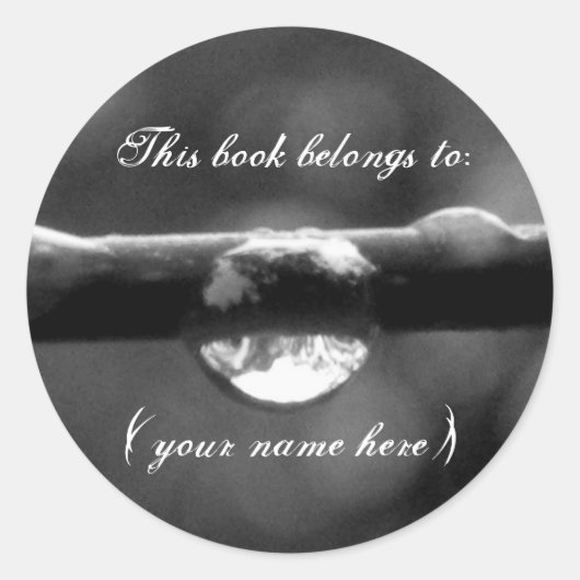 Single Runder Aufkleber (Vorderseite)