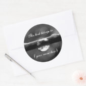 Single Runder Aufkleber (Umschlag)