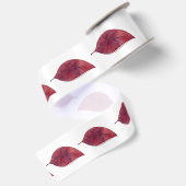 Single Rustikaler Leaf Satin Ribbon Satinband (Rückseite)