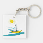 Single Schlüsselanhänger (Rückseite)