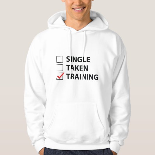 Single-Schulung Hoodie (Vorderseite)