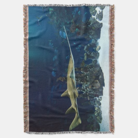 Single Schwertfisch Decke (Vorderseite Vertikal)