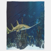 Single Schwertfisch Fleecedecke (Vorderseite)