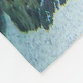 Single Schwertfisch Fleecedecke (Ecke)