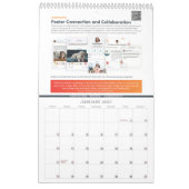 Single Seite 18 Monate Kalender, weiß Kalender (Jan 2027)
