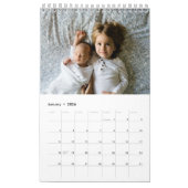 Single-Seite 2025 für Ihr eigenes Foto hinzufügen Kalender (Jan 2026)