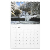 Single-Seite, kleiner Kalender - Hocking Hügel (Jan 2027)