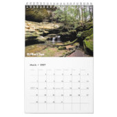 Single-Seite, kleiner Kalender - Hocking Hügel (Mär 2027)