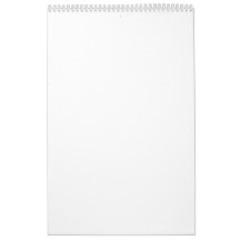 Single-Seiten-Kalender, Standard, 11" x17 "