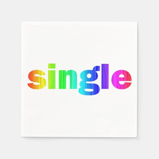 Single Serviette (Vorderseite)