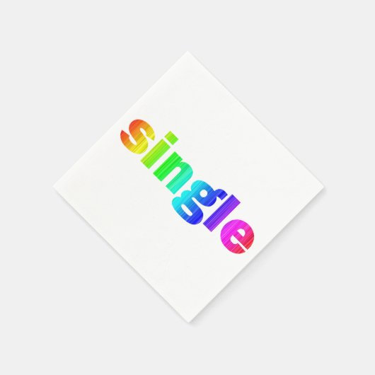 Single Serviette (Ecke)