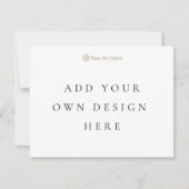 SINGLE SIDE 4,25x5,5inch Einladungs-Card Landschaf Einladung (Vorderseite)