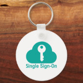 Single Sign-On Cloud Key Security Schlüsselanhänger (Rückseite)