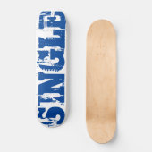 SINGLE-Skateboard Skateboard (Vorderseite)