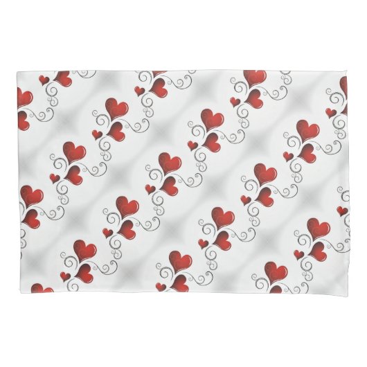 Single Standardgröße Kissen/Herz Kissenbezug (Vorderseite)