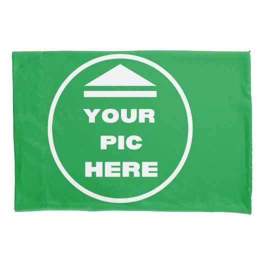 Single-Standardgröße-Pillowcase - Bild hinzufügen Kissenbezug (Vorderseite)