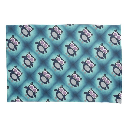 Single Standardgröße Pillowcase/Owl Kissenbezug (Vorderseite)