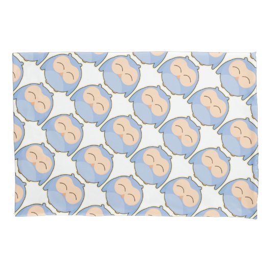 Single Standardgröße Pillowcase/Owl Kissenbezug (Vorderseite)