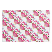 Single Standardgröße Pillowcase/Owl Kissenbezug (Rückseite)
