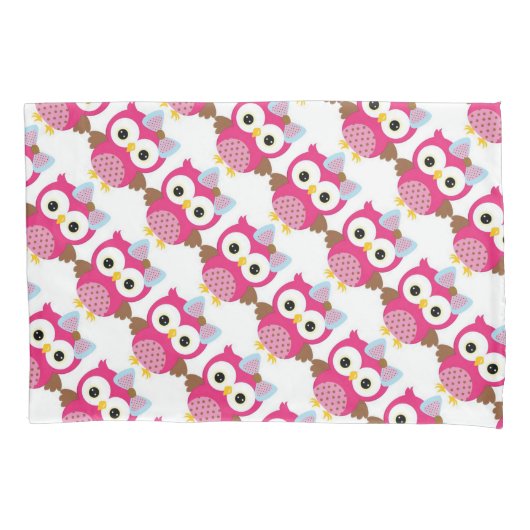 Single Standardgröße Pillowcase/Owl Kissenbezug (Vorderseite)