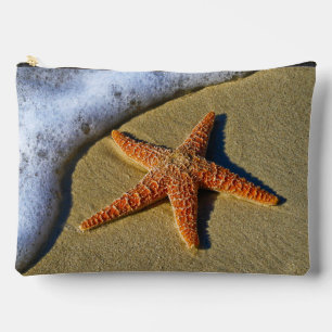 Single Starfish am Strand Zubehörtasche